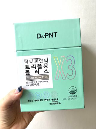 [Dr.PNT] 닥터피엔티 트리플뮨 플러스 [1개월분] — 5점을 준 리뷰어가 2022년 9월 올린 사용 사진
