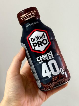 닥터유 프로 단백질 드링크 40g 초코 닥터유 프로 단백질드링크 40g 초코 — 5점을 준 리뷰어가 2024년 8월 올린 사용 사진