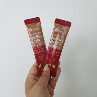 자연에온 몽모랑시 타트체리 3종 세트 구성 - 저분자콜라겐젤리, NFC 착즙주스 — 5점을 준 리뷰어가 2021년 7월 올린 사용 사진
