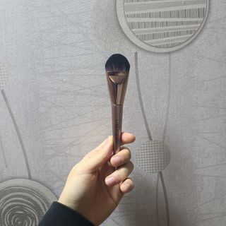 [툴앤썸] 메이크업 브러시로 바르고 호빵 스펀지로 클렌징하는 A-Z 뷰티툴 5종 — 4점을 준 리뷰어가 2021년 1월 올린 사용 사진