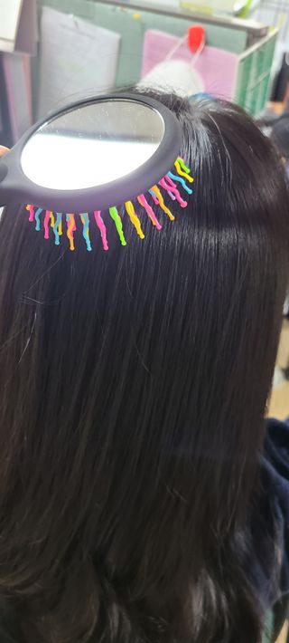 아이캔디 레인보우 볼륨S  브러쉬 미디엄 블랙 — 5점을 준 리뷰어가 2020년 12월 올린 사용 사진