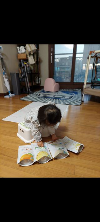 동결건조 과일칩 이치비야 4종 set — 5점을 준 리뷰어가 2021년 10월 올린 사용 사진