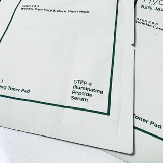 태그스킨 4스텝 주름개선 피부미백 영양 마스크팩 3개 세트(최신버전) — 5점을 준 리뷰어가 2022년 3월 올린 사용 사진