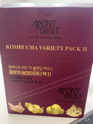 [몽베스트] 위드 더 블랜딩 하우스 콤부차 _ 버라이어티팩II — 5점을 준 리뷰어가 2024년 5월 올린 사용 사진