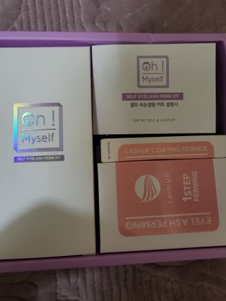 피비에스코리아 [오마이셀프] 셀프 속눈썹펌 키트 뷰러펌 파마 세트 — 5점을 준 리뷰어가 2021년 11월 올린 사용 사진