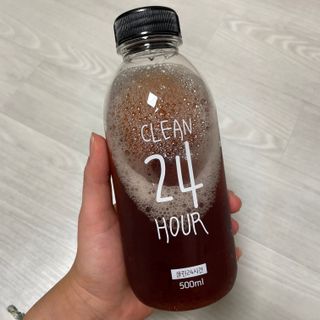 클린24시간 1BOX(5포) + 전용보틀(500ml) — 5점을 준 리뷰어가 2022년 10월 올린 사용 사진