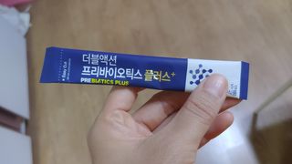 메이준뉴트리 더블액션 프리바이오틱스 플러스+ — 5점을 준 리뷰어가 2021년 5월 올린 사용 사진