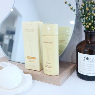 스킨큐어 산다화 유기농 레몬썬크림 — 4.5점을 준 리뷰어가 2022년 4월 올린 사용 사진