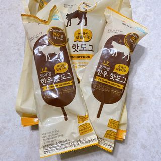 오마뎅 한우핫도그 — 5점을 준 리뷰어가 2021년 5월 올린 사용 사진
