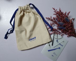 주식회사 클린디 [클린디] 파우치에 쏙 넣어 밖에서도 치아건강🦷 챙기기 [맞춤 칫솔 + 치약  + 파우치 구성] — 5점을 준 리뷰어가 2022년 1월 올린 사용 사진