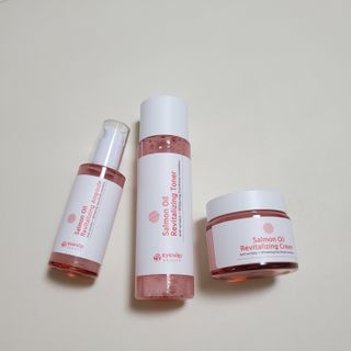 아이앤립 / EYENLIP 아이앤립 연어오일 리바이탈라이징 토너+앰플+크림 3종 세트 — 4점을 준 리뷰어가 2021년 6월 올린 사용 사진