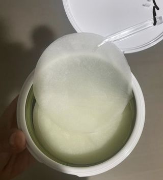 랑벨 랑바이오 블랙 시카 퀵 패드 100매 (3초 쿨링/3분 흡수, 블랙비 프로폴리스/시카 4종 함유, 대용량) — 5점을 준 리뷰어가 2022년 5월 올린 사용 사진