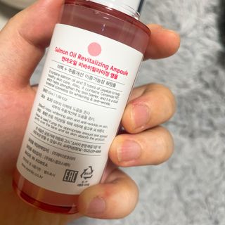 아이앤립 / EYENLIP 아이앤립 연어오일 리바이탈라이징 토너+앰플+크림 3종 세트 — 5점을 준 리뷰어가 2021년 8월 올린 사용 사진