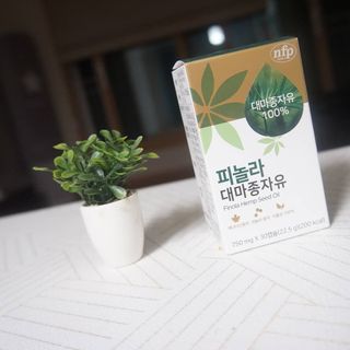 nfp 피놀라 대마종자유 — 5점을 준 리뷰어가 2021년 8월 올린 사용 사진