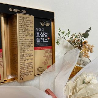 서울약사신협_투데이홍삼정플러스스틱_10g x 30포 — 5점을 준 리뷰어가 2021년 6월 올린 사용 사진