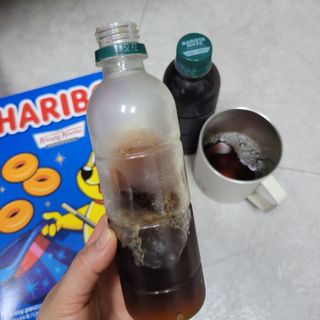 무라벨 바리스타룰스 디카페인 아메리카노 — 5점을 준 리뷰어가 2024년 4월 올린 사용 사진