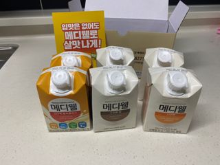 메디웰 살맛나는 캠페인 체험팩 — 5점을 준 리뷰어가 2021년 12월 올린 사용 사진