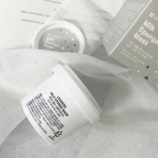 리더스코스메틱 리더스 밀크 스폰지 마스크 — 4점을 준 리뷰어가 2021년 2월 올린 사용 사진