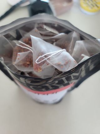 산그리메 국내산 구기자차 100티백 대용량 삼각티백차 — 5점을 준 리뷰어가 2021년 7월 올린 사용 사진