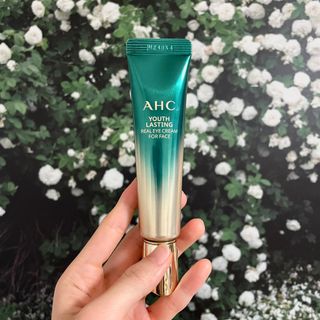 [NEW 탄력유턴 아이크림] AHC 유스 래스팅 리얼 아이크림 포 페이스 — 5점을 준 리뷰어가 2021년 3월 올린 사용 사진