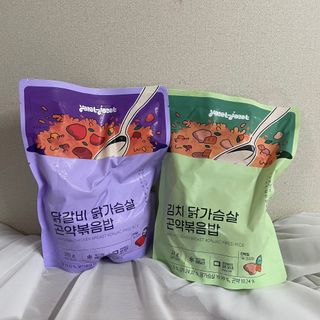 [푸딩팩토리] 요잇조잇 닭갈비 닭가슴살/김치 닭가슴살 곤약볶음밥 2종 (김치볶음밥 2개 닭갈비 볶음밥 1개) — 5점을 준 리뷰어가 2022년 8월 올린 사용 사진