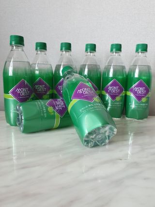 몽베스트 Montbest with Sparkling water Lime20병 — 5점을 준 리뷰어가 2021년 10월 올린 사용 사진