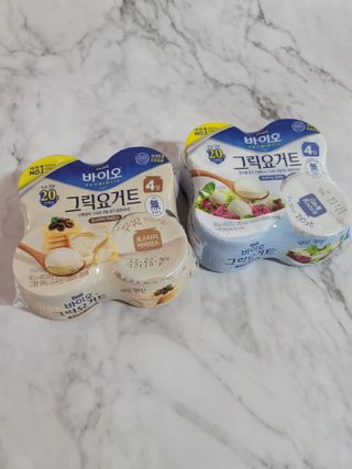매일바이오 그릭요거트 오리지널 플레인 4개, 로스터리 커피믹스 4개 — 5점을 준 리뷰어가 2021년 12월 올린 사용 사진