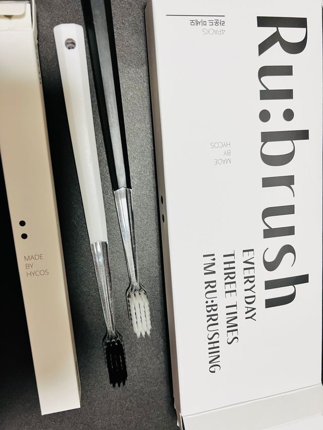 러브러쉬 칫솔 Rubrush toothbrush 리뷰 사진