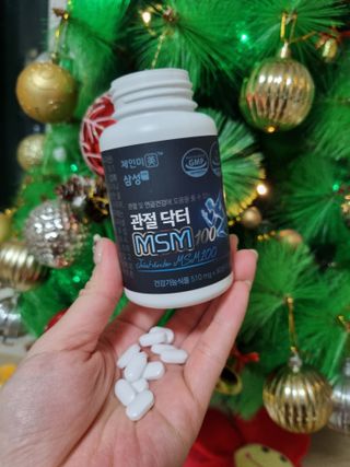 체인미 관절 및 연골건강에 도움을 줄수있는 관절닥터 MSM100 — 5점을 준 리뷰어가 2021년 12월 올린 사용 사진