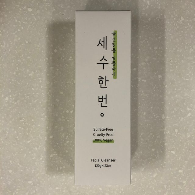 세수한번 폼클렌저 리뷰 사진
