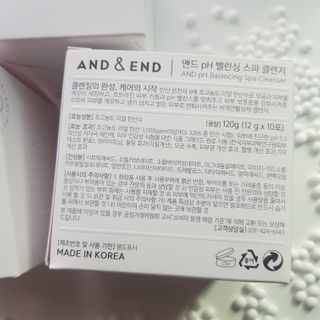 앤앤드 앤드앤엔드 pH 밸런싱 스파클렌저 — 5점을 준 리뷰어가 2021년 2월 올린 사용 사진