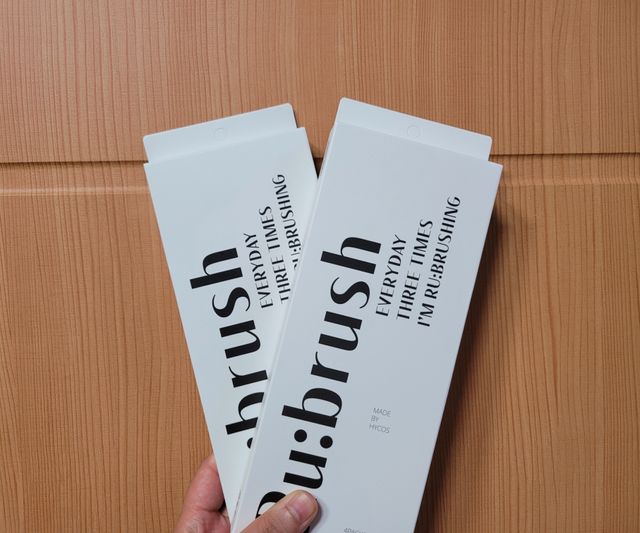 러브러쉬 칫솔 Rubrush toothbrush 리뷰 사진