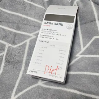 [큐라에스] 최신 다이어트 원료! 6중 기능성 더블컷팅 126g(2주일 분) — 5점을 준 리뷰어가 2023년 12월 올린 사용 사진
