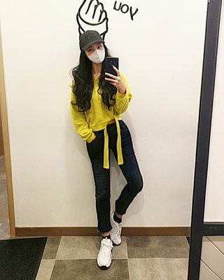 풋테크 지압신발 풋테크 건강 지압 운동화 FT20 — 5점을 준 리뷰어가 2020년 12월 올린 사용 사진