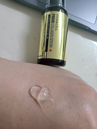 체르엠  프루브 콜라겐 앰플세럼 60ml 1병 — 5점을 준 리뷰어가 2021년 11월 올린 사용 사진