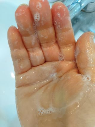 달리프 클로렐라 베러 루트 릴렉싱 샴푸 500ml — 5점을 준 리뷰어가 2021년 1월 올린 사용 사진