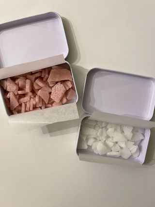 [아이스칩스] 무설탕 비건 자일리톨 캔디 7종 2개기준 — 5점을 준 리뷰어가 2021년 6월 올린 사용 사진