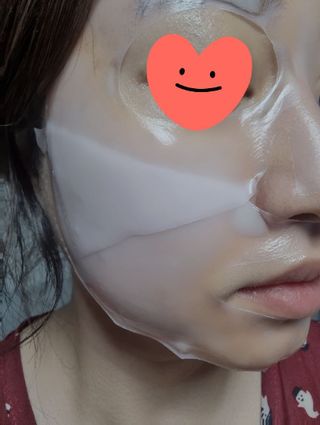 [올리브영] 웰더마 프리미엄 PDRN 엑소좀 하이드로겔 피팅 마스크 4매 — 5점을 준 리뷰어가 2025년 7월 올린 사용 사진