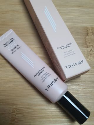 트리마이 3가지 기능을 동시에 느낄 수 있는 Color Control Change, 리커버리 3인1 펩트 CCC 크림 — 5점을 준 리뷰어가 2022년 12월 올린 사용 사진