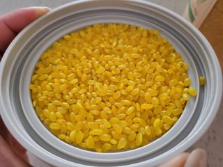 하나로라이스 기능성쌀 5종 1kg  환경을 생각한 다회용 용기 사용 — 5점을 준 리뷰어가 2022년 1월 올린 사용 사진