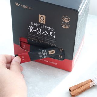 [푸름웰니스] 프리미엄 6년근 홍삼스틱 3mg x 100포 — 5점을 준 리뷰어가 2022년 3월 올린 사용 사진