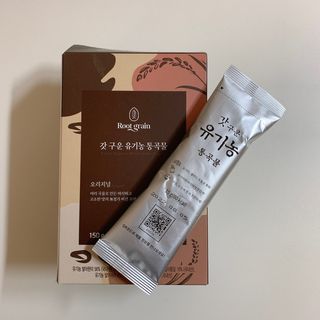 씨알푸드 유기농 쌀 시리얼 390g + 갓 구운 유기농 발아통곡물 150g — 4점을 준 리뷰어가 2022년 1월 올린 사용 사진