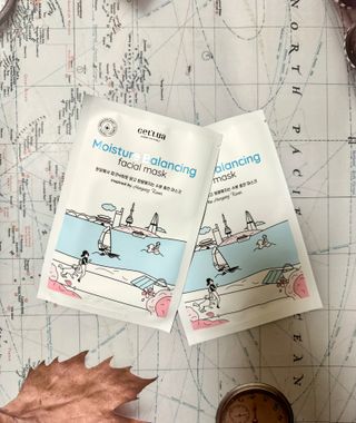 세뚜아(Cettua) [세뚜아] 모이스처 밸런싱 페이셜 마스크 Cettua Moisture Balancing Facial Mask 5매 — 4.5점을 준 리뷰어가 2023년 12월 올린 사용 사진