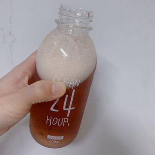 클린24시간 1BOX(5포) + 전용보틀(500ml) — 4점을 준 리뷰어가 2023년 7월 올린 사용 사진