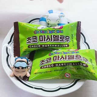 (주) 피치코리아 짱구 초코마시멜로우 X 10개입 — 5점을 준 리뷰어가 2023년 3월 올린 사용 사진