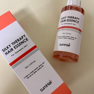 썸헤어 / SUMHAIR 썸헤어 실키 테라피 헤어 에센스 — 4점을 준 리뷰어가 2021년 4월 올린 사용 사진