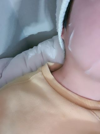미카엘의 시크릿 노트 Chapter 1. 뷰티 밤 마스크 2box(1box,5매) — 5점을 준 리뷰어가 2022년 11월 올린 사용 사진