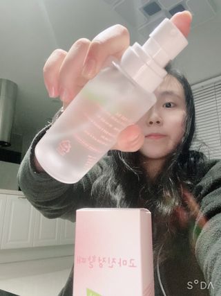 [시카앰플] 묘오한 고마진정할때 진정 스프레이 앰플 150ml — 4점을 준 리뷰어가 2021년 3월 올린 사용 사진