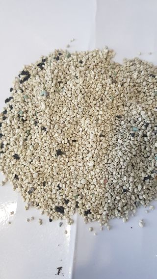 겟플렉스 켓플렉스 캣츠룸BS-1 고양이모래 4kg — 5점을 준 리뷰어가 2021년 3월 올린 사용 사진