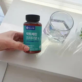짱스마일 락토페린 프리미엄 정 1000ml x 60정 — 5점을 준 리뷰어가 2023년 1월 올린 사용 사진